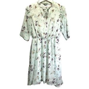 Meaneor Women’s Bird Floral Dress